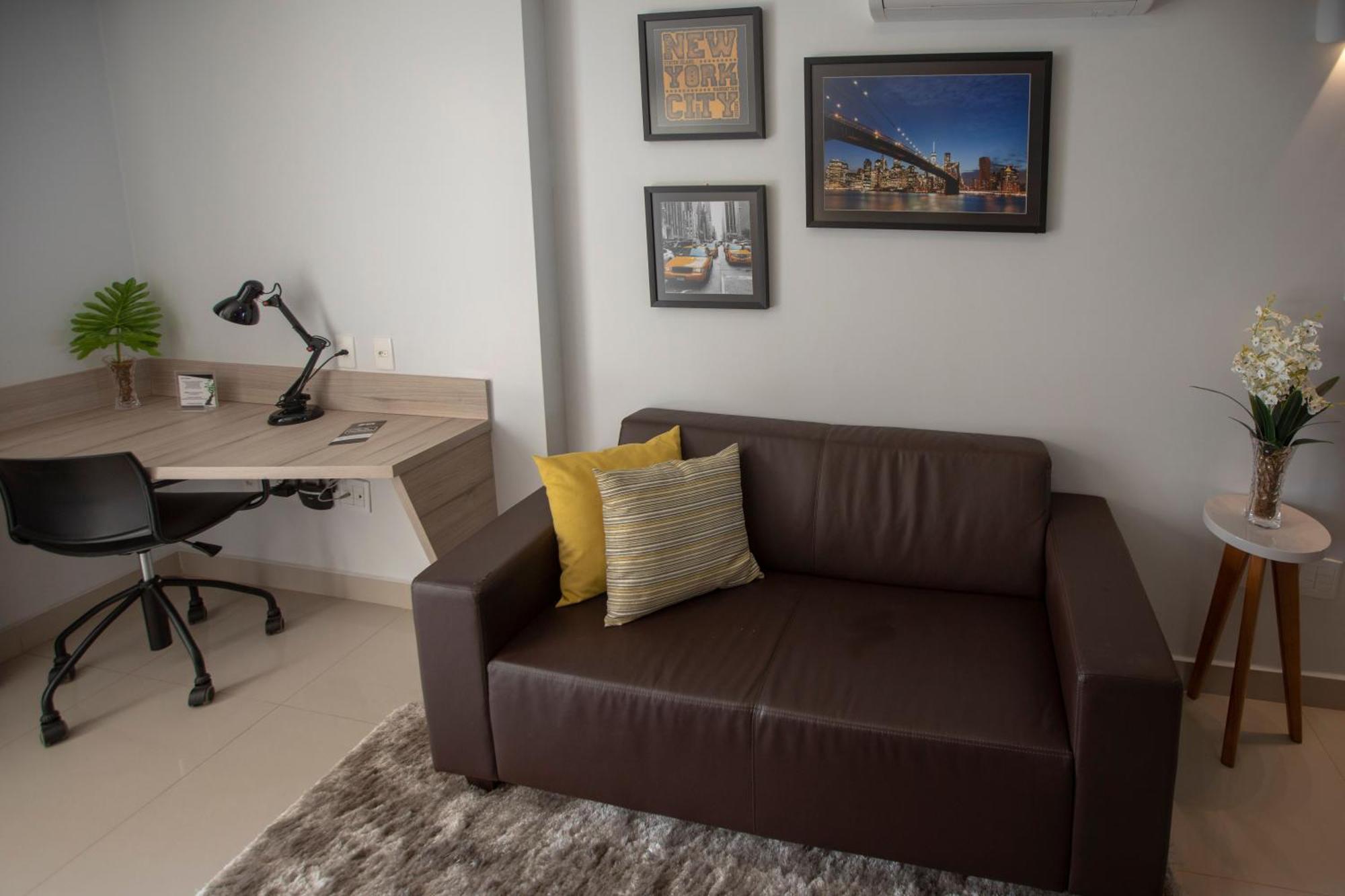 Апартаменты Flat Inteiro Onix Bueno Гояния Экстерьер фото