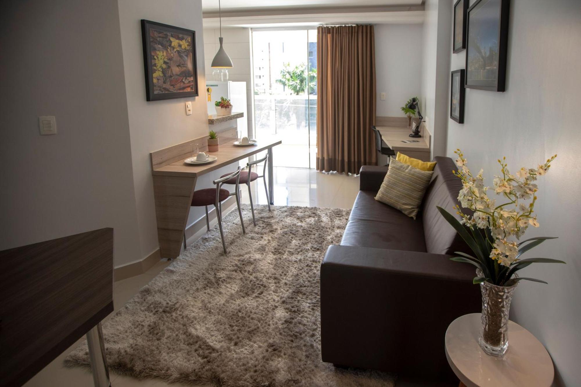 Апартаменты Flat Inteiro Onix Bueno Гояния Экстерьер фото